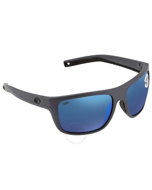 Costa Del Mar Broadbill Blue Mirror Polarized Glass Sunglasses Brb 98 Obmglp 60 for men