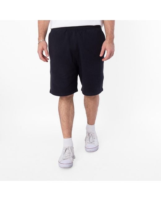 Burberry Black Equestrian Knight Design Cotton Shorts for men