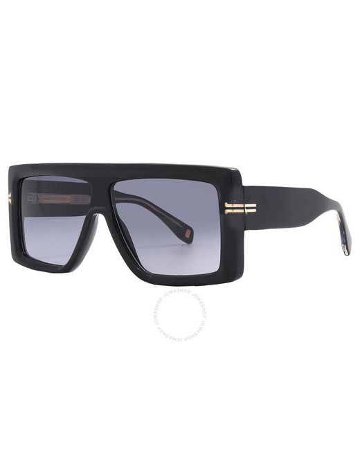Marc Jacobs Gray Dark Grey Shaded Rectangular Sunglasses Mj 1061/s 07c5/9o 59
