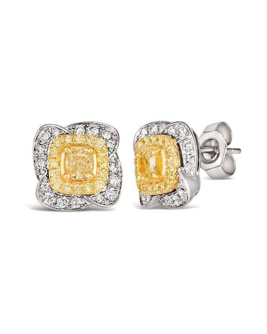 Le Vian Metallic Sunny Yellow Diamonds Earrings Set