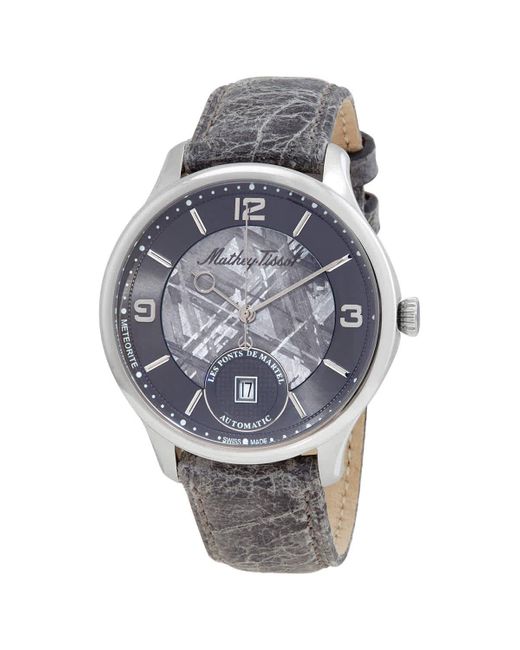 Mathey-Tissot Metallic Edmond Meteorite Automatic Watch for men