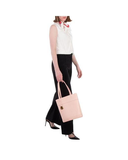 Ferragamo Pink Carryall Small North South Charming Tote Bag