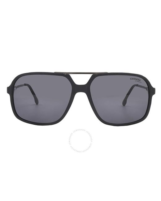 Carrera Black Grey Navigator Sunglasses 229/s 0807/ir 59