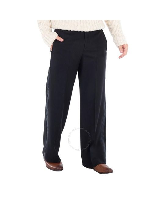 Balenciaga Blue Side Stripe Rental Tuxedo Pants for men