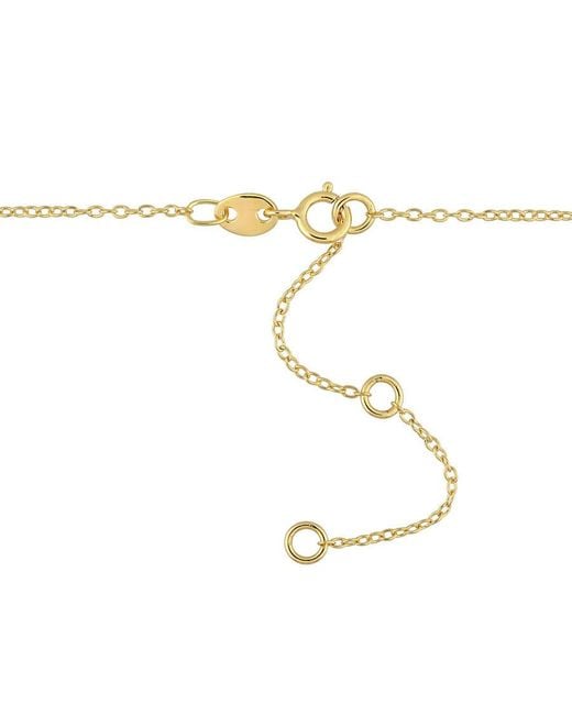 Created Forever Metallic 1/6 Ct Tgw Lab Created Diamond Station Necklace