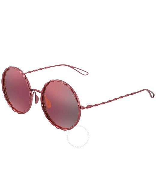 Elie Saab Multicolor Pink Round Sunglasses Es 004/s 0lhf 3a