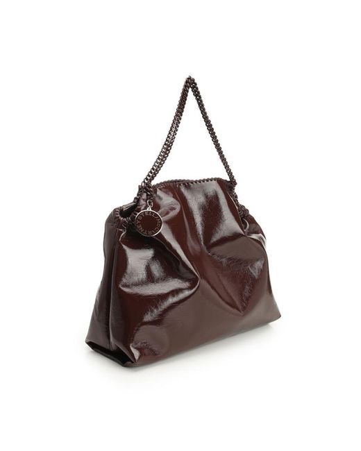 Stella McCartney Brown Falabella Drawstring Bag