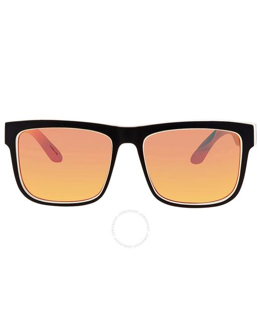 Spy Brown Discord Hd Plus Gray Green With Red Spectra Square Sunglasses 673119209365 for men