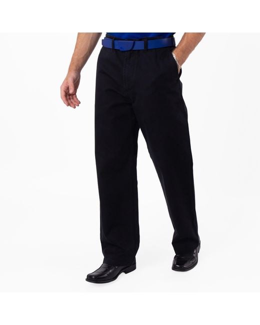 Burberry Black Straight Hem Trousers for men
