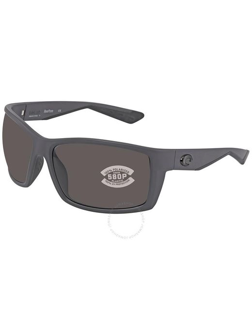 Costa Del Mar Gray Cta Del Mar Reefton Polarized Polycarbonate Sunglasses for men
