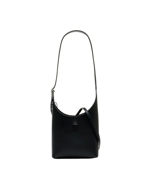 Courreges Black Melt Shoulder Bag