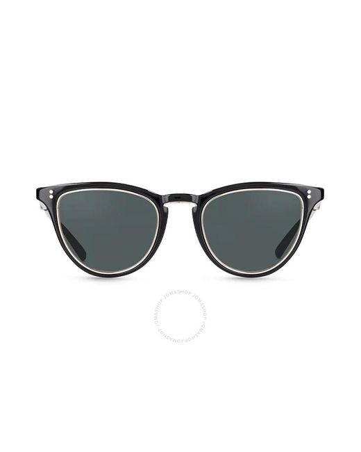Mr. Leight Brown Runyon S G15 Cat Eye Sunglasses Ml2004 Bk-12kwg/g15 51