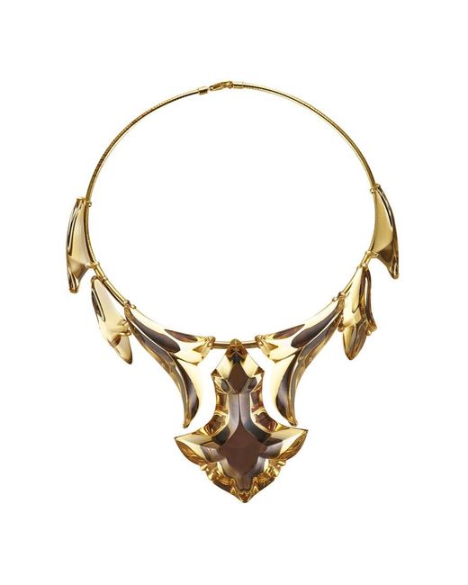 Baccarat Metallic Crystal Pampille Collar Necklace for men