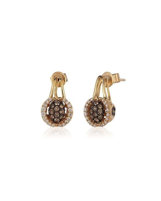 Le Vian Metallic Ladies Chocolate Diamonds Earrings Set