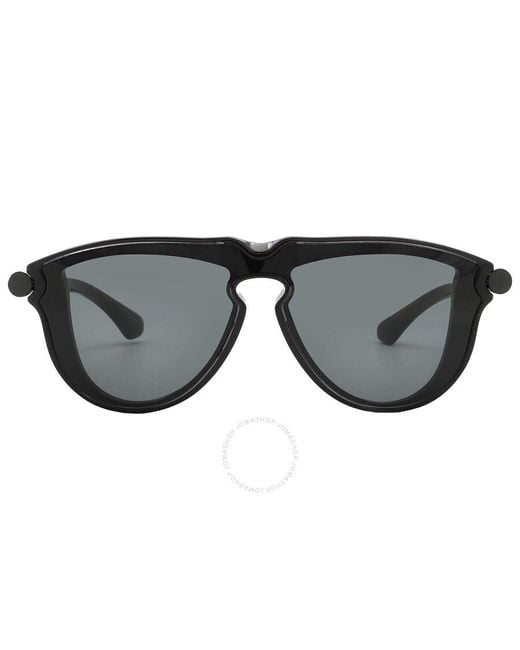 Burberry Gray Dark Grey Shield Sunglasses Be4427 411287 36 for men