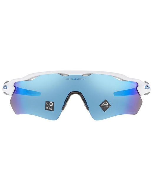 Oakley Blue Radar Ev Path Prizm Sapphire Sport Sunglasses Oo9208 920857 for men