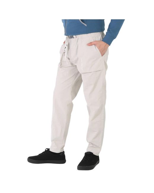 Calvin Klein Blue Soft Utility Belted Sweatpants for men