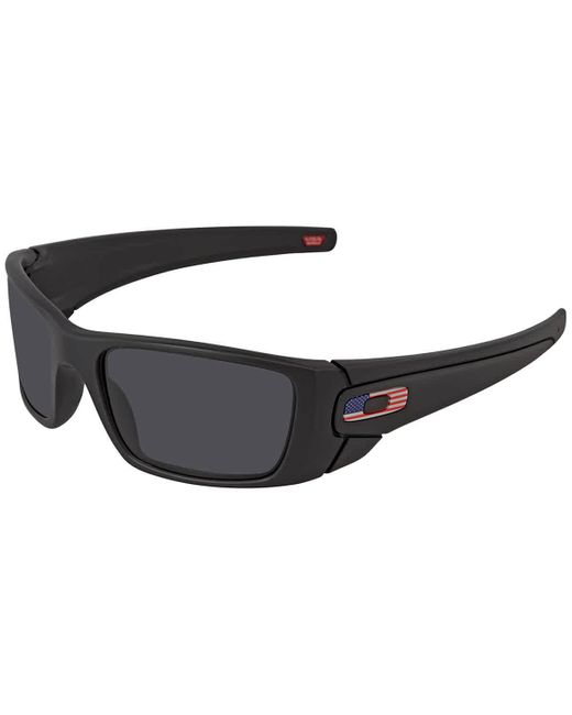 Oakley Blue Si Fuel Cell Grey Wrap Sunglasses Oo9096 909638 60 for men