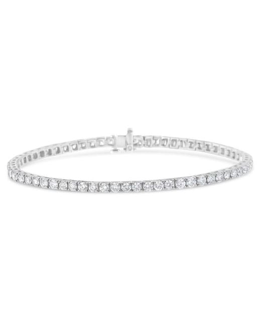 Haus of Brilliance Metallic Igi Certified 14k White Gold 8ct. Tdw Diamond Tennis Bracelet
