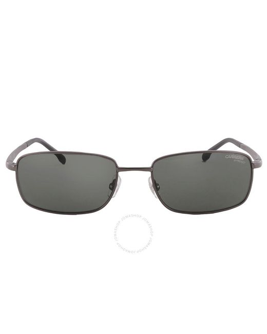 Carrera Gray Rectangular Sunglasses 8043/s 0r80/qt 56 for men