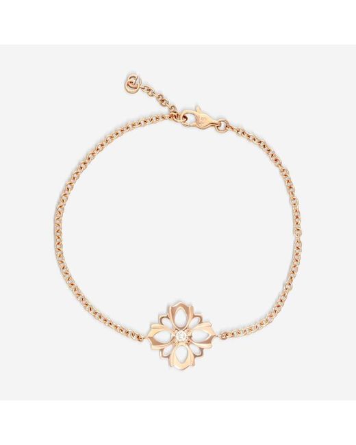 Gucci Metallic 18K Diamond Chain Bracelet Yba796247001016 for men