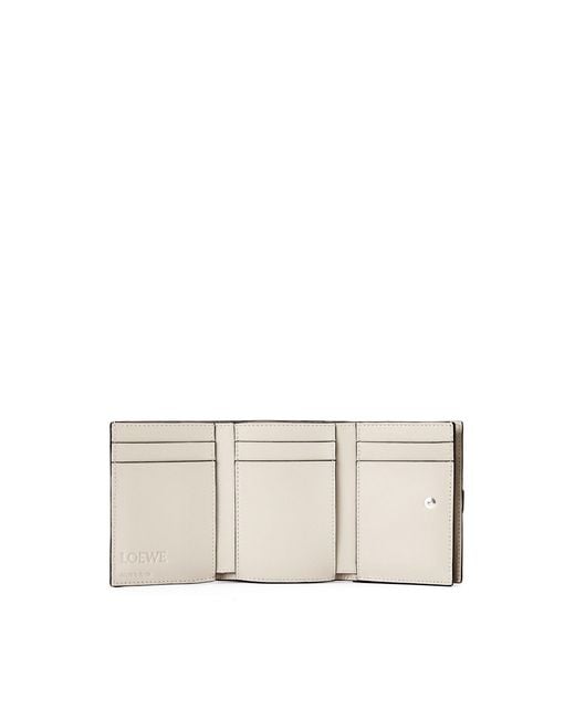 Loewe Green Trifold Calfskin Wallet