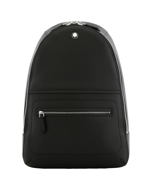 Montblanc Black Meisterstuck Selection Mini Soft Backpack