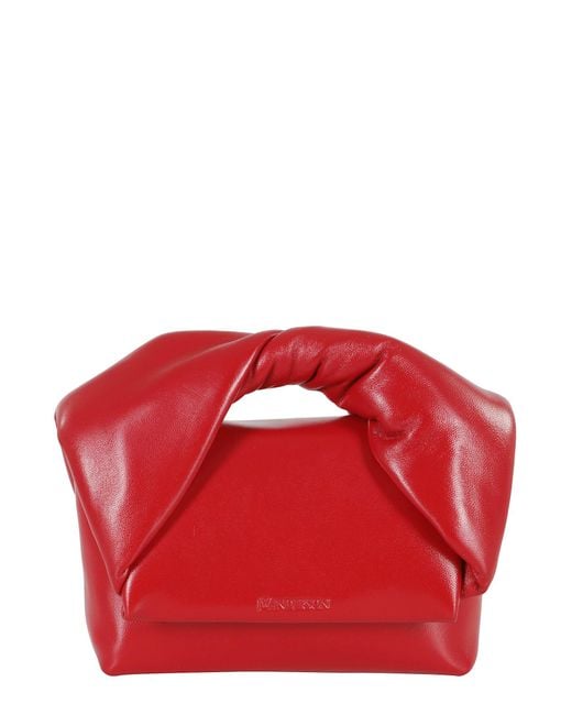 J.W. Anderson Red J.W. Anderson Small Twister Bag