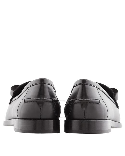 Ferragamo VIVALDO 7 ブラック FERRAGAMO - Vivaldo leather loafers black - The Corner