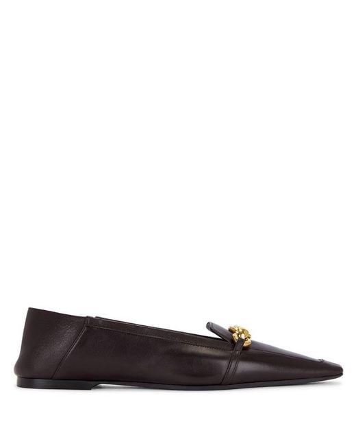 Saint Laurent Black Chris Flats, Brand Size 35 Us