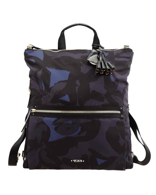 Tumi Blue Voyageur Jane Convertible Backpack