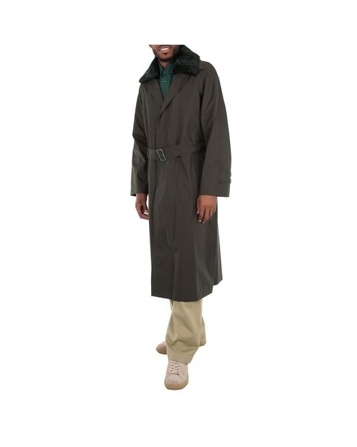 Burberry Brown Lambeth Long Overcoat, Brand Size 44 (Us for men