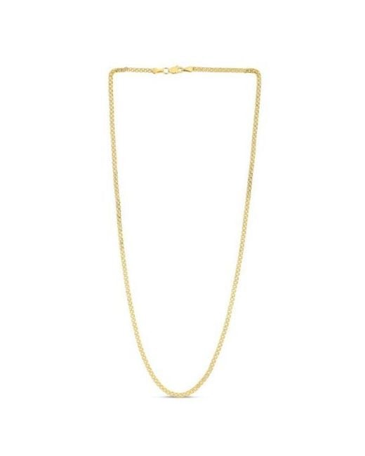 Tresorra Metallic 14K Bismark Chain Necklace