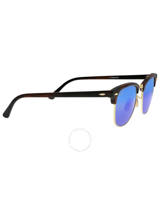Ray-Ban Clubmaster Blue Flash Sunglasses