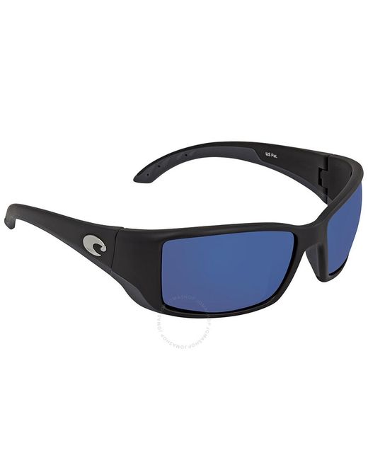 Costa Del Mar Cta Del Mar Blackfin Blue Mirror Polarized Polycarbonate Sunglasses for men