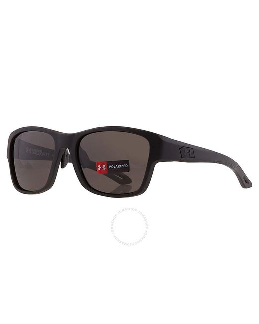 Under Armour Brown Grey Rectangular Sunglasses Ua 0009/f/s 36c 57 for men