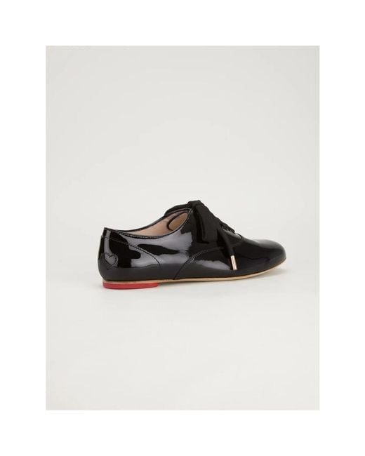 Hogan Black Patent-Leather Oxford Shoes