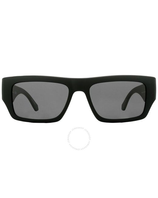 Calvin Klein Black Rectangular Sunglasses Ckj22635s 002 54