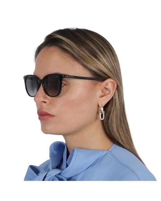 Kate Spade Gray Grey Shaded Cat Eye Sunglasses Andria/s 0807/9o 51/18