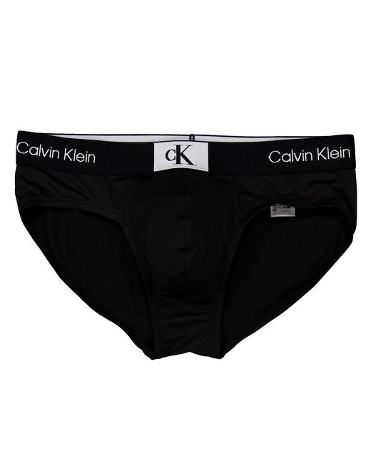 Calvin Klein Black Solid Hipster Briefs for men