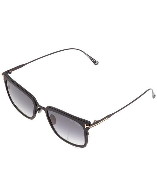 Tom Ford Multicolor Hayden Smoke Gradient Square Sunglasses Ft0831 02b 54 for men