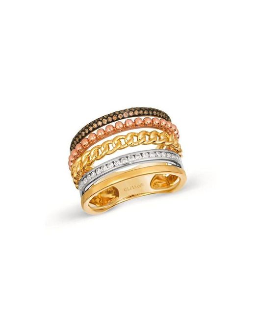 Le Vian Metallic Ladies Stacking Rings Set for men
