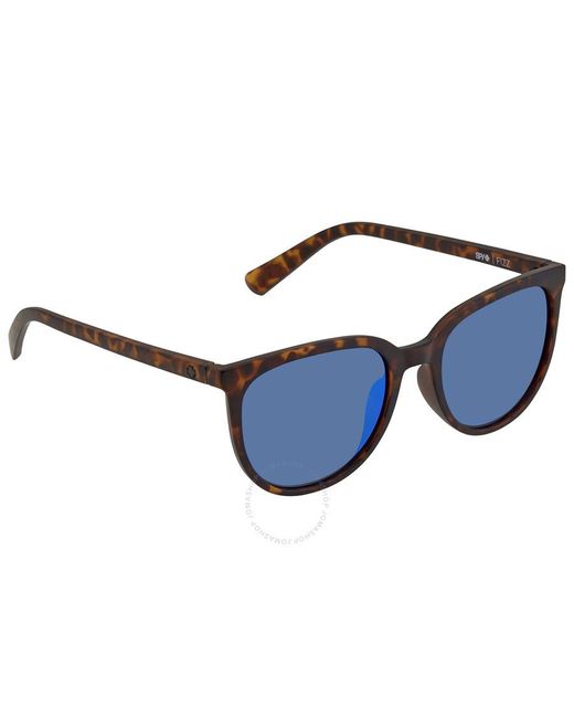 Spy Fizz Dark Blue Spectra Oval Sunglasses 673514415335