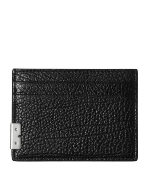 Burberry Black B-Cut Leather Cardholder for men