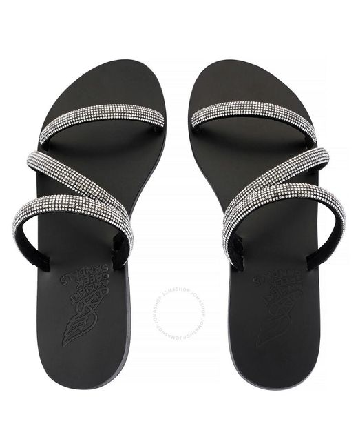 Ancient Greek Sandals Black Ancient Greek S