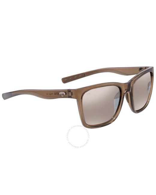 Costa Del Mar Brown Cta Del Mar Panga Copper Silver Mirror Polarized Glass Sunglasses Pag 258 Cglp 56
