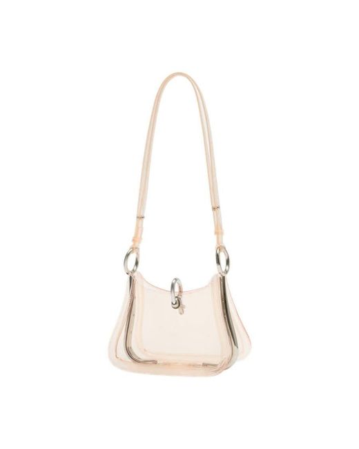 Rabanne Natural Ring Shoulder Bag