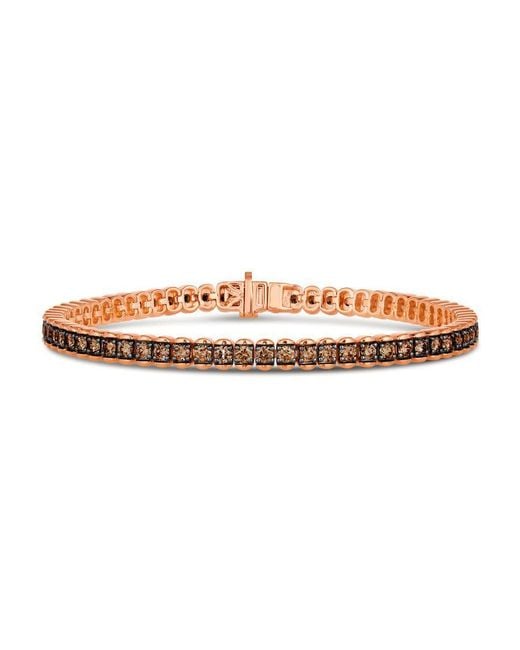 Le Vian Multicolor Ladies Chocolate And Strawberry Bracelets Set