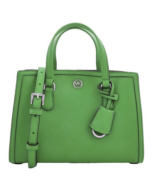 Michael Kors Green Small Chantal Tote Bag