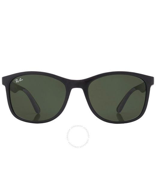 Ray-Ban Green Square Sunglasses Rb4374 601/31 56
